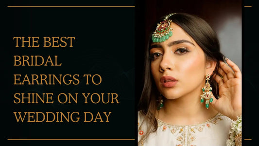 The Best Bridal Earrings to Shine on Your Wedding Day