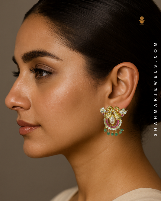 Ragna Pink Earrings