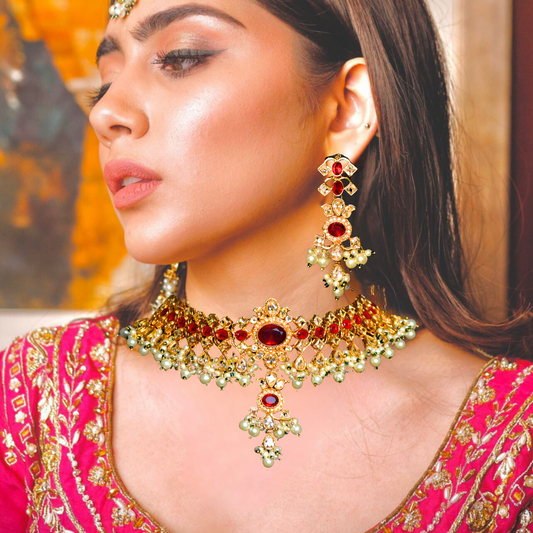 Red Fayra Necklace