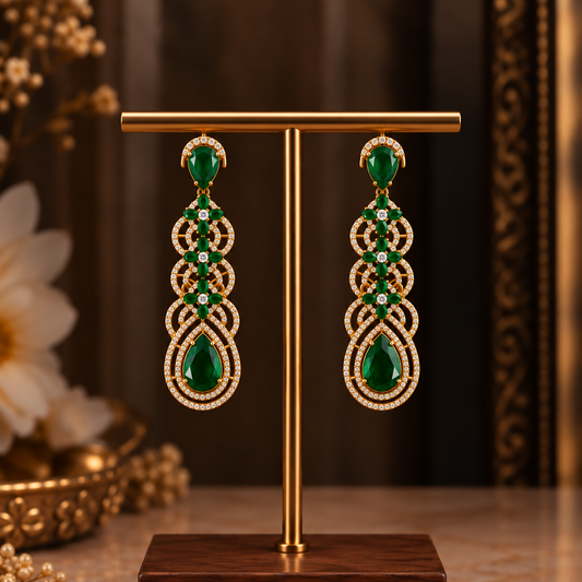 Stella Gold Plated Earrings
